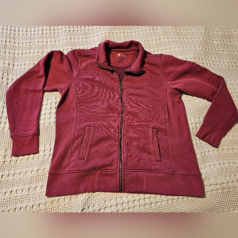 Womens Carhartt zip up jacket sz 16/18